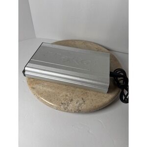 Maxtor External Hard Drive Silver Portable Storage PARTS NOT TESTED.